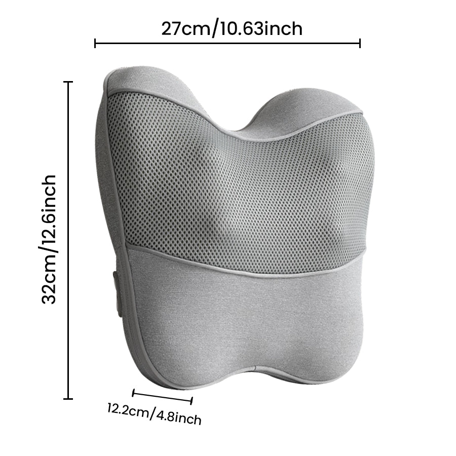 Electric Shiatsu Neck and Back Massager for Pain Relief - Cordless Shoulder & Neck Massager