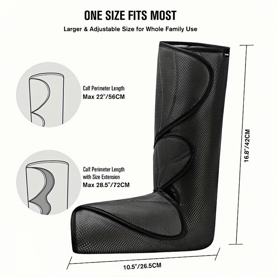 1 Pair of Air Compression Leg Massagers
