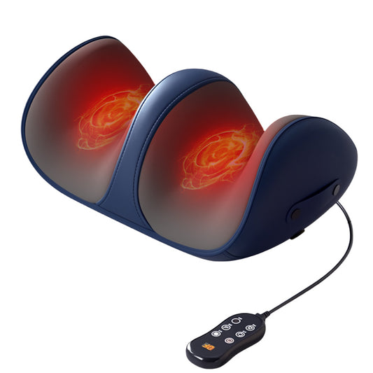 Foot Massager, Shiatsu Foot Massager with Heat, Rechargeable Calf Massager