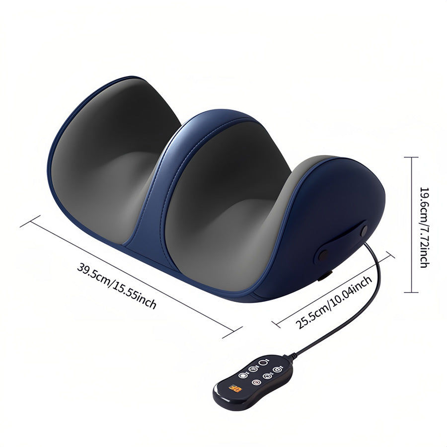 Foot Massager, Shiatsu Foot Massager with Heat, Rechargeable Calf Massager