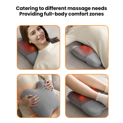 Electric Shiatsu Neck and Back Massager for Pain Relief - Cordless Shoulder & Neck Massager