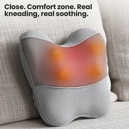 Electric Shiatsu Neck and Back Massager for Pain Relief - Cordless Shoulder & Neck Massager