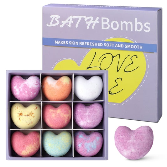 Foot Bath Bombs Large Size 9 Scents