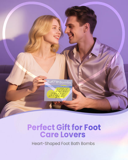 Foot Bath Bombs Large Size 9 Scents