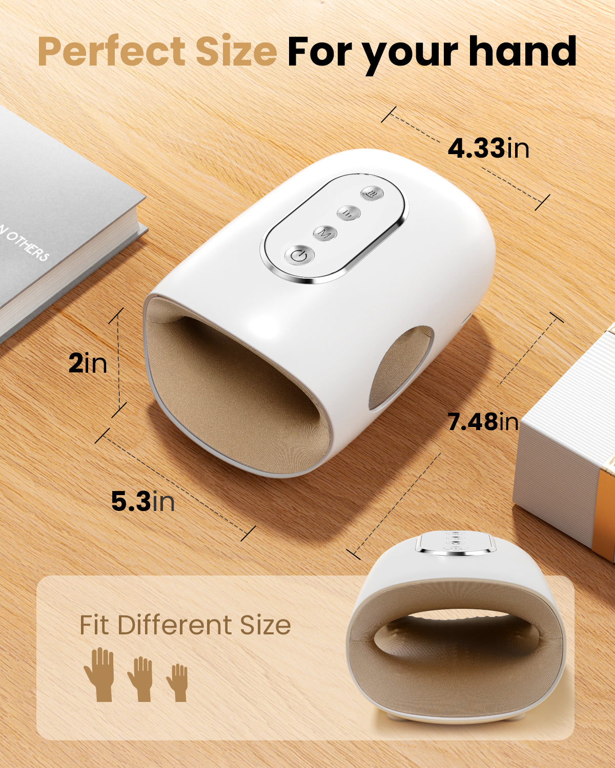 Hand Massager with Heat and Compression