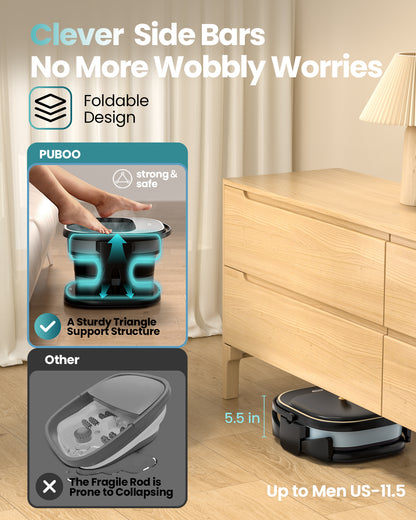 Foot Spa Bath with Heat & Massager