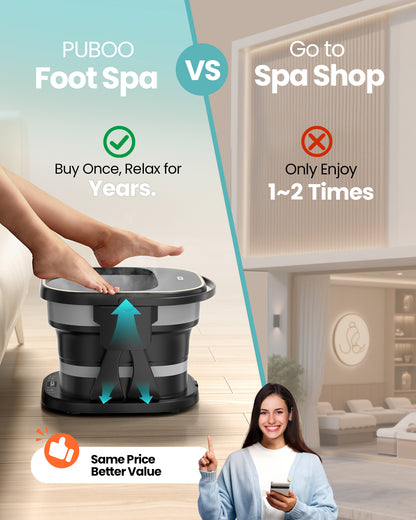Foot Spa Bath with Heat & Massager