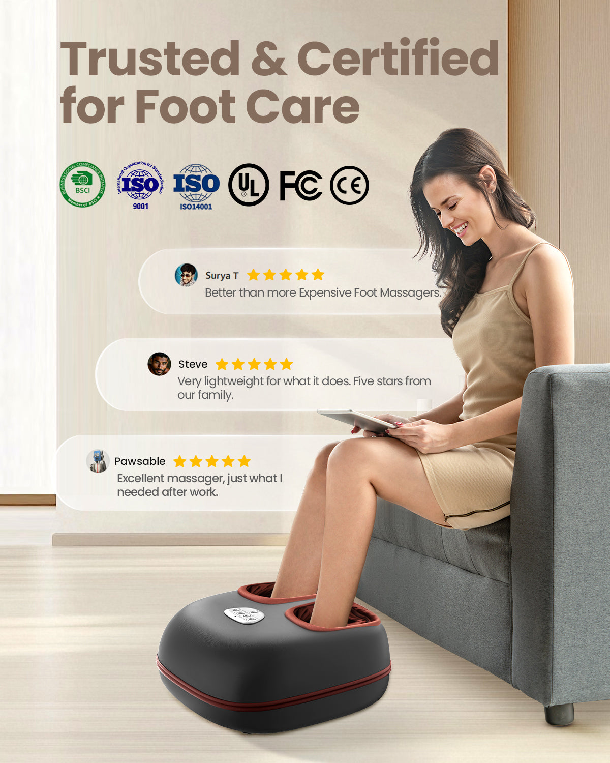Foot Massager with Heat