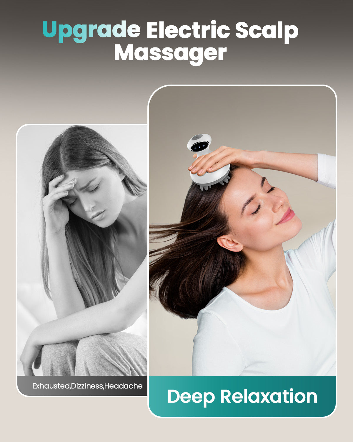 Head Massager-White