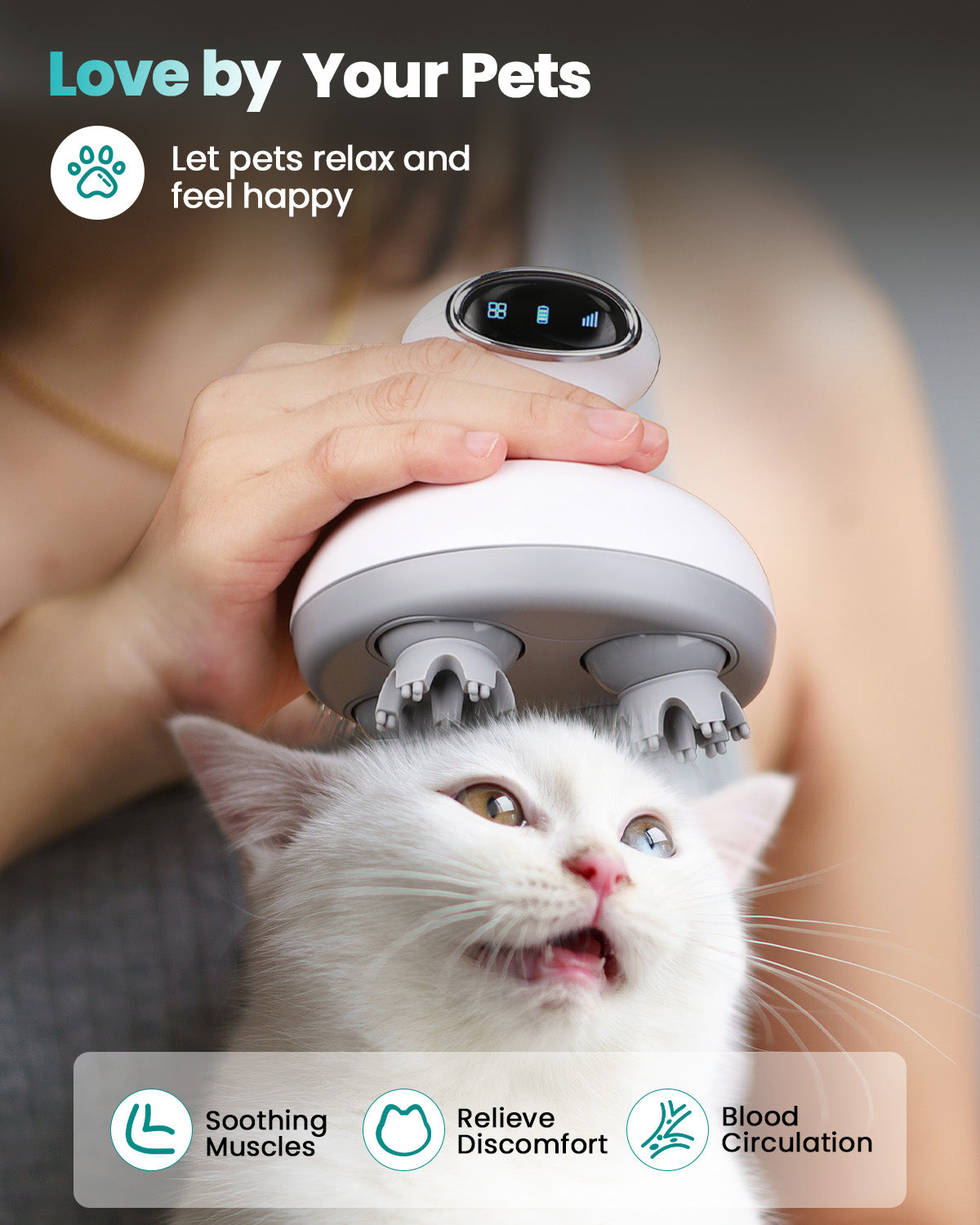 Head Massager-White