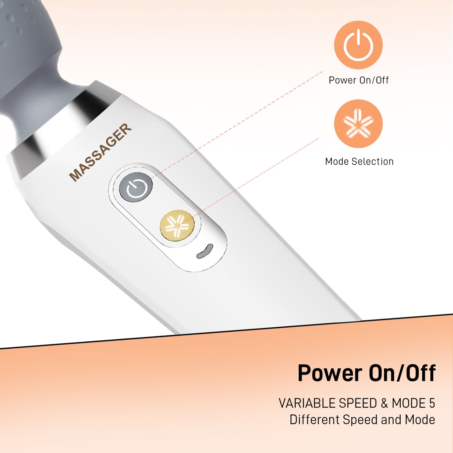 Handheld Personal Massager