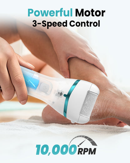 Puboo Electric Foot Spa with Heat and Electric Foot Callus Remover