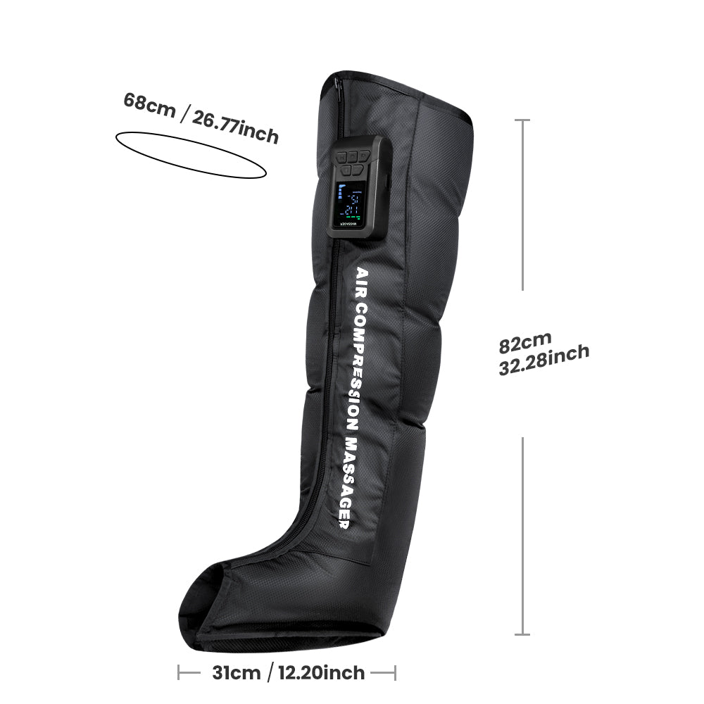 Professional Cordless Rechargeable Air Compression Leg Recovery System
