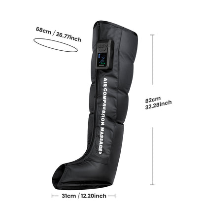 Professional Cordless Rechargeable Air Compression Leg Recovery System